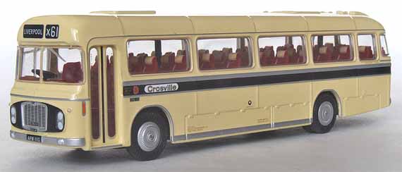 Crosville Bristol RELH6G ECW coach.